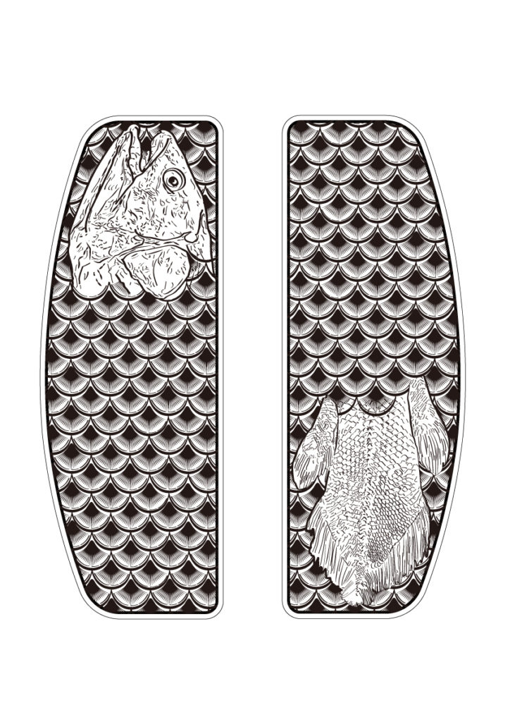 FXRD Fish Scale Floorboard insert