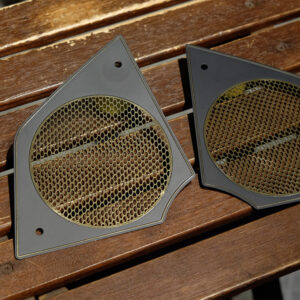 FXRD Speaker cover brass plates
