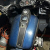 harley davidson fxr carbon fuel tank dash cosole cover