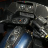 harley davidson fxr carbon fuel tank dash cosole cover